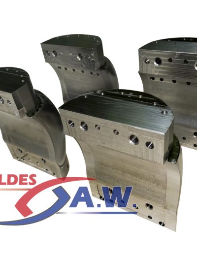 Moldes industrial para inyección de plástico.