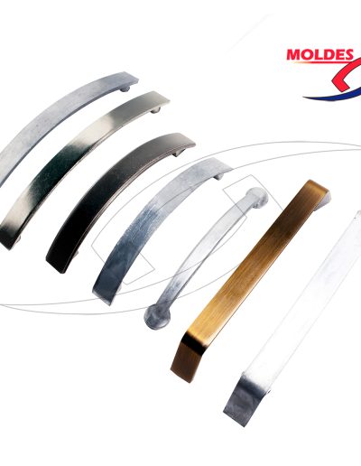 jaladeras para muebles inyectadas en zamak - aluminio