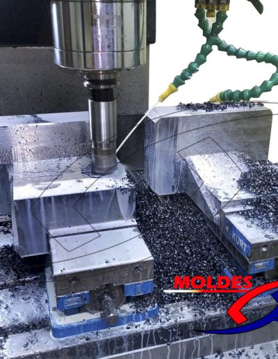 Molde industrial para inyección de plástico. Industrial inje