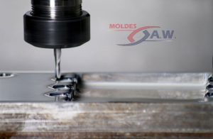 Maquinado CNC milling de Moldes AW
