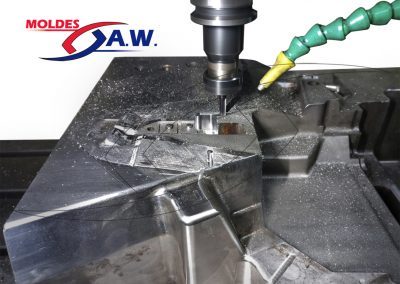 Moldes industrial para inyección de plástico.