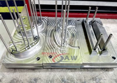 Moldes industrial de inyección zamak-aluminio