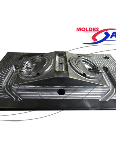 parte de molde zamak-aluminio de 2 cavidades de Moldes AW