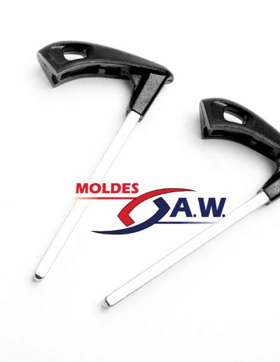 Moldes industrial para inyección de plástico.