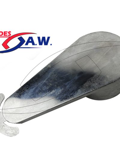 pieza linea blanca de zamak aluminio