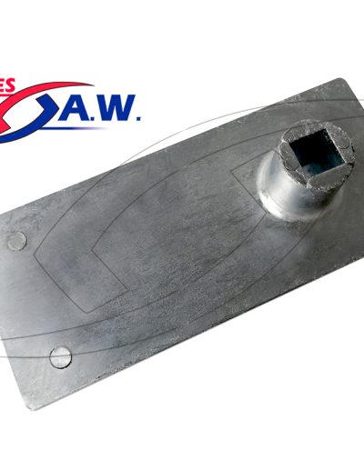 pieza linea blanca de zamak aluminio